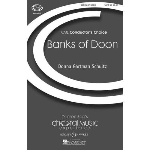 Banks Of Doon SATB Book