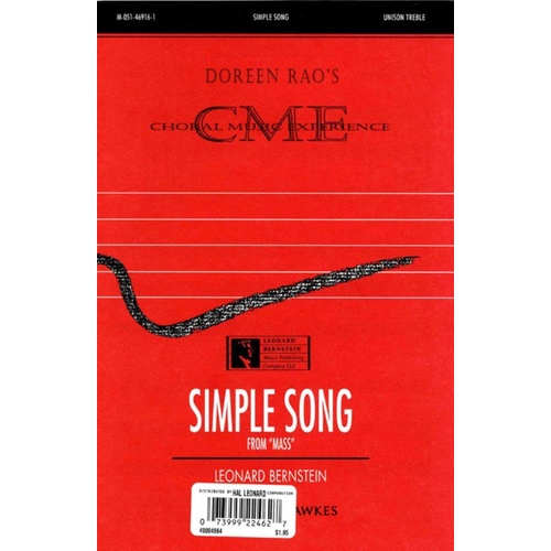 Simple Song Uni Tr Book