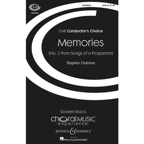 Memories SATB Book