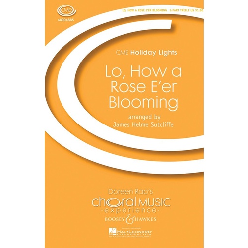 Lo How A Rose Eer 3Pt Book