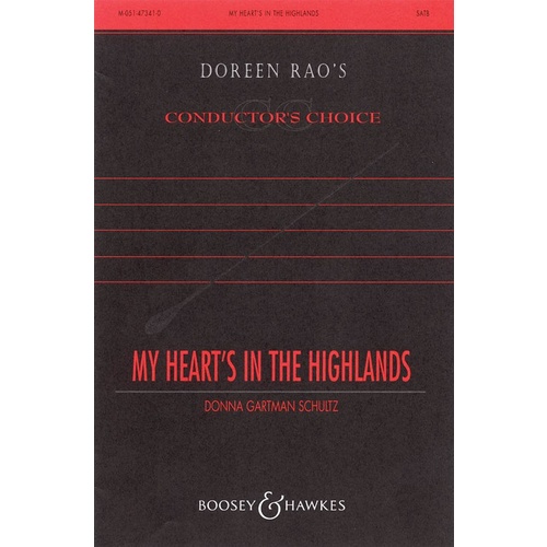 My Hearts In The Highlands SATB Book
