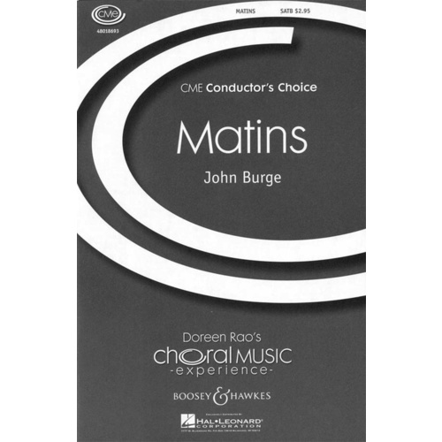 Matins SATB Book