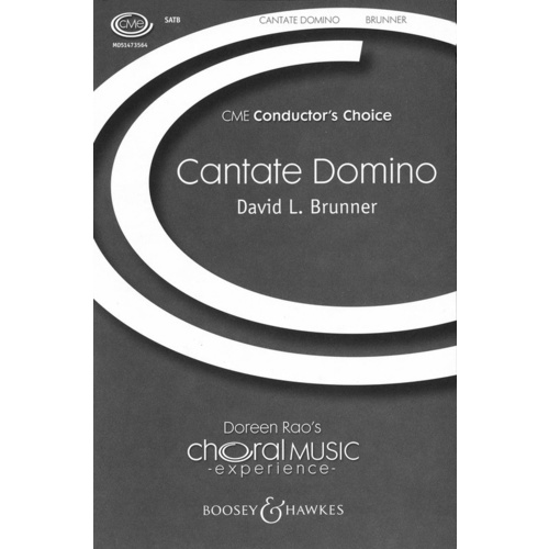Cantate Domino SATB Book