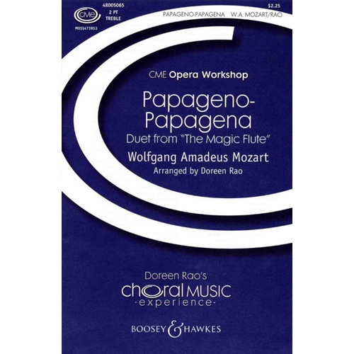 Papagano-Papagena 2Pt Book