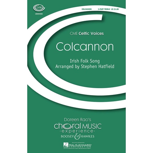 Colcannon SSAa Acappel Book