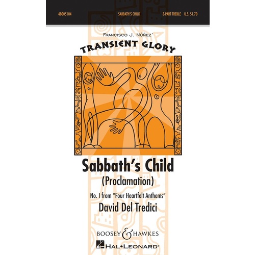Sabbaths Child SSA Book