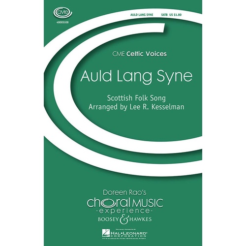 Auld Lang Syne SATB Book