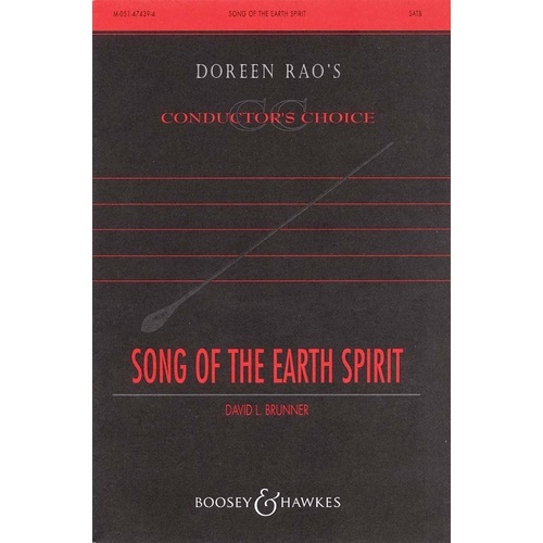 Song Earth Spirit SATB Book