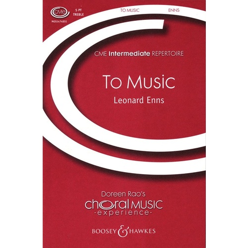 To Music 5Pt Treble Book