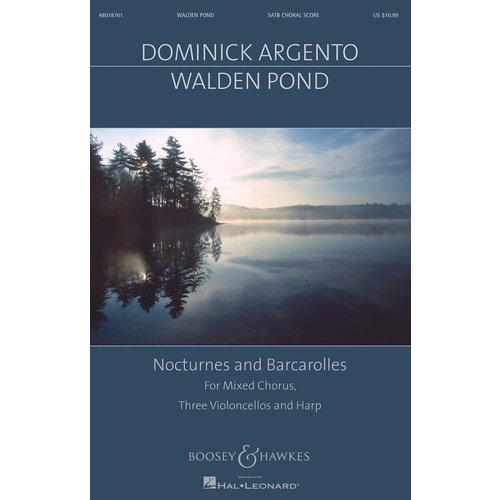 Walden Pond SATB Book