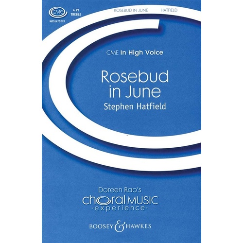 Rosebud In June SSAa Book