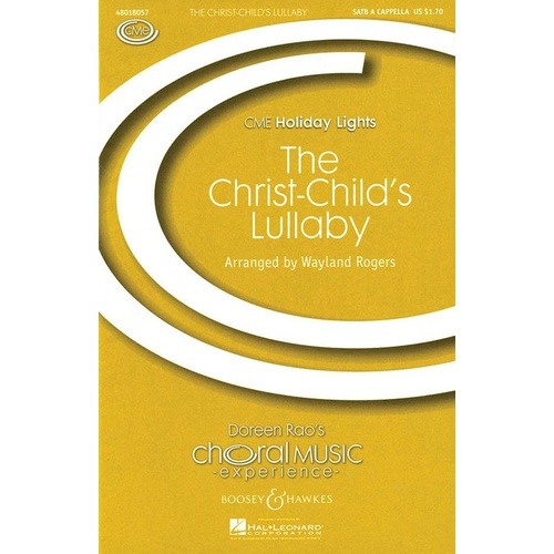 Chrst Child Lulby SATB Book