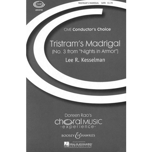 Tristrams Madrig SATB Book