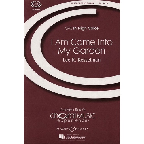 I Am Come Into My Garden SA Book