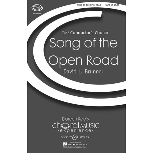 Song Of The Open Road SATB Book