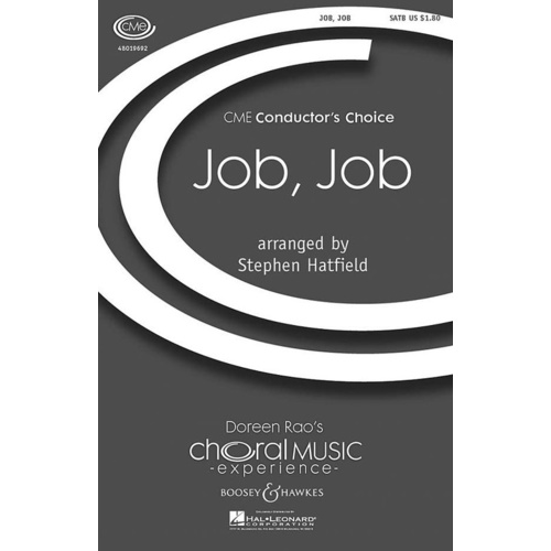 Job Job SATB A Cappella Book