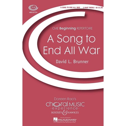 Song To End All War 2 Pt Book