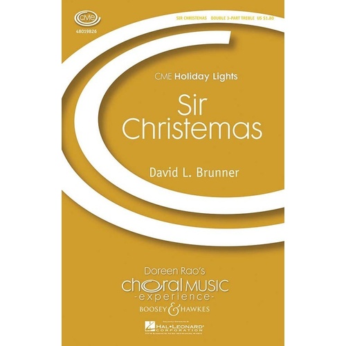 Sir Christemas 3Pt Treble Book