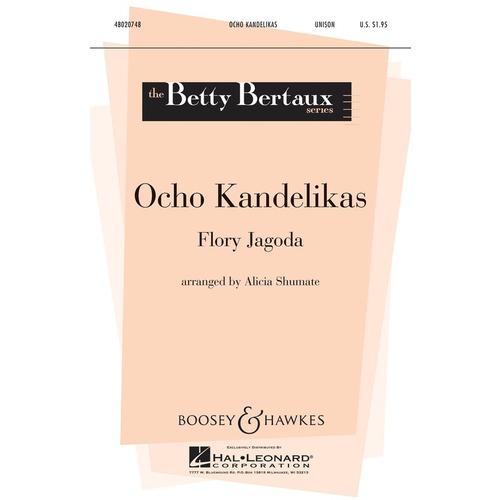 Ocho Kandelikas Unison/Flute/Percussion Book