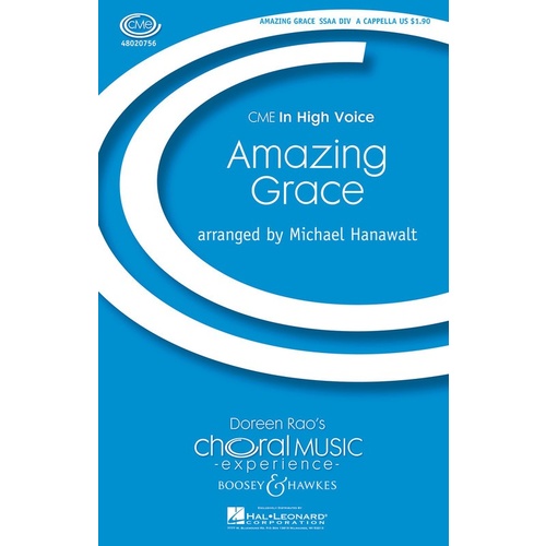 Amazing Grace SSAb Book