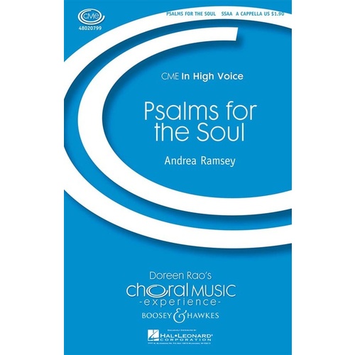 Psalms For The Soul SSAa A Cappella Book