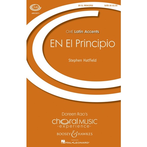 En El Principio SATB Book