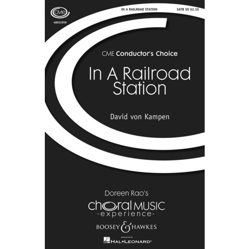 In A Railroad Station SATB Book