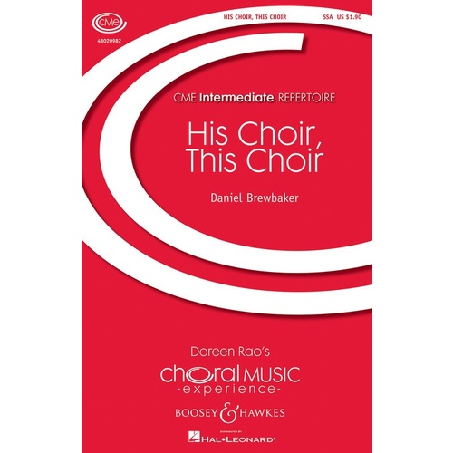 His Choir This Choir SSA Book