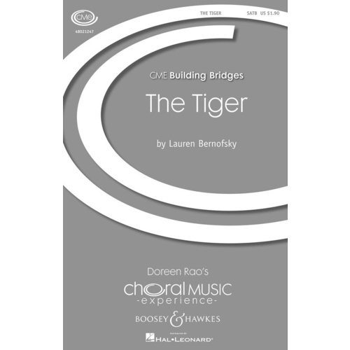 Tiger SATB Book