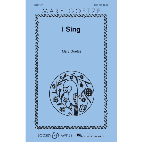 I Sing SSA Book