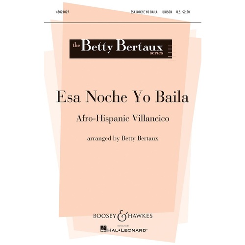 Esa Noche Yo Baila 2Pt Book