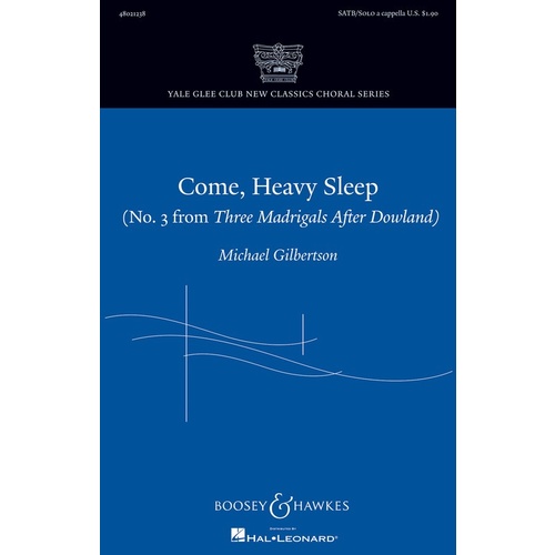 Come Heavy Sleep SATB Book