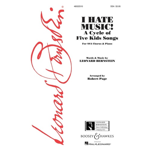 I Hate Music SSA Book