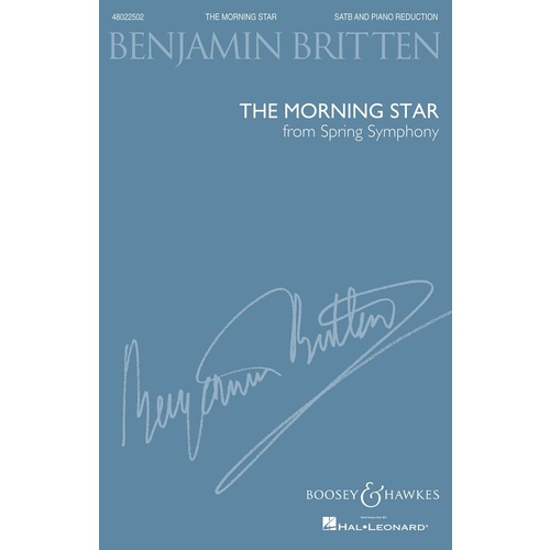Morning Star (Spring Symphony Op 44) SATB Book