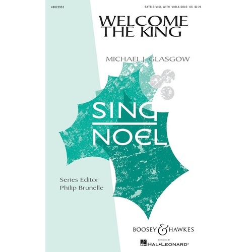 Welcome The King SATB Book