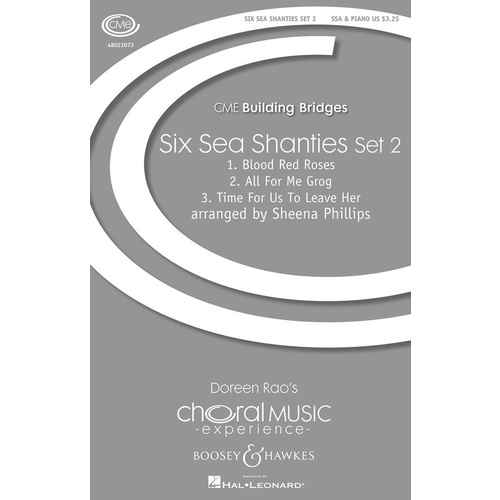 Six Sea Shanties Set 2 SSA Book