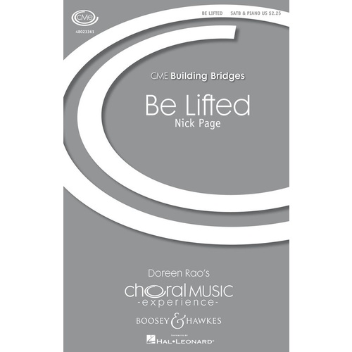 Be Lifted SATB Book