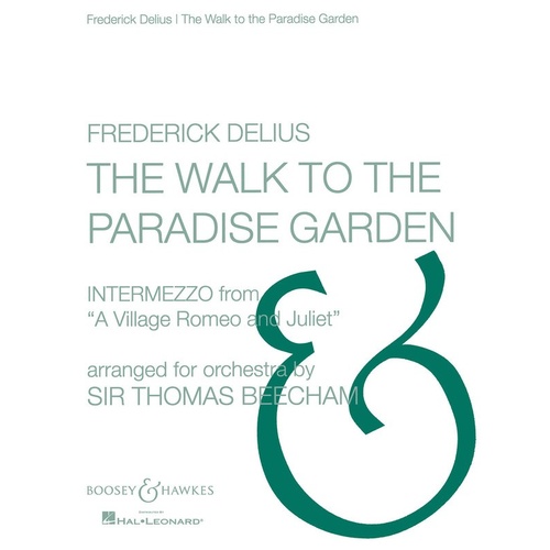 Walk To The Paradise Garden Score/Parts Book