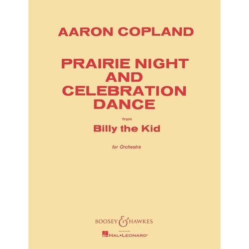 Prairie Night And Celebration Dance Score/Parts Book