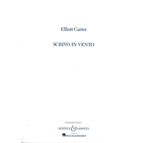 Scrivo In Vento Flute Book