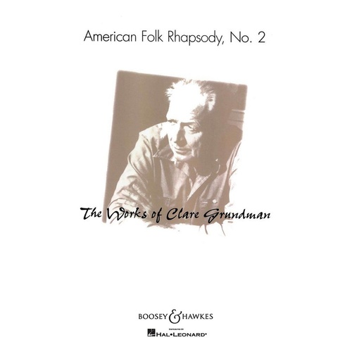 American Folk Rhapsody 2 Sc/Pt Book