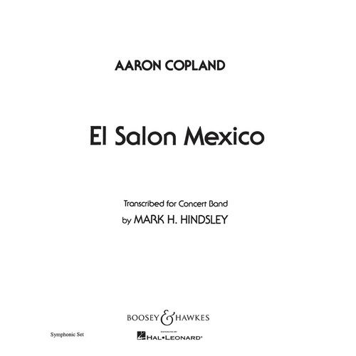 El Salon Mexico Score/Parts Book