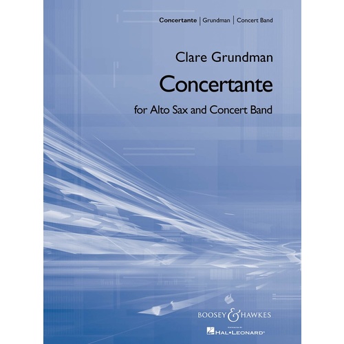 Concertante Score/Parts Book