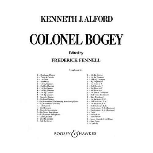 Colonel Bogey Cndns Sc Book