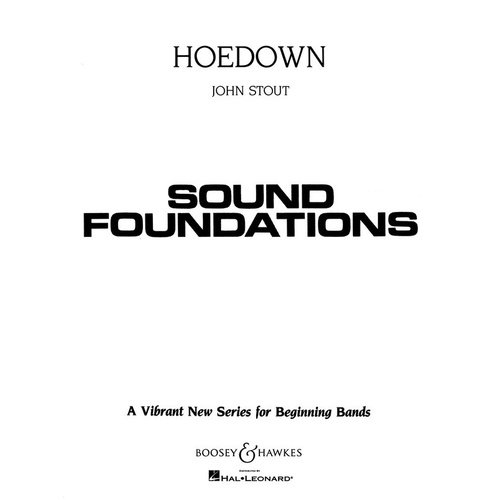 Hoedown Full Score Book