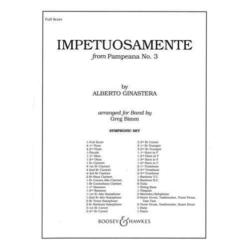 Impetuosamente F/Score Book