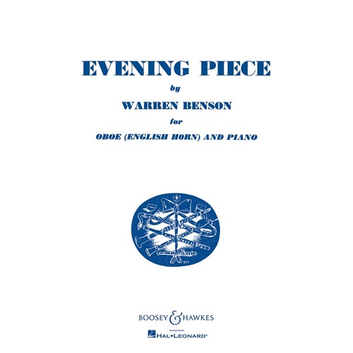Evening Piece Oboe Piano Book