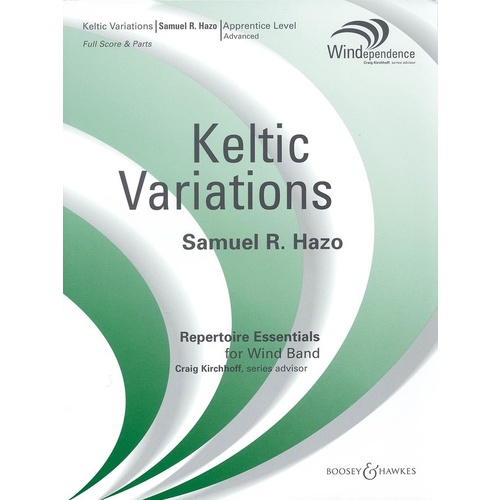 Keltic Variations Concert Band 3 Score/Parts Book