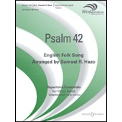 Psalm 42 Score Only Book
