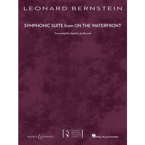 Symphonic Suite From On The Waterfront Concert Band 5 Book
